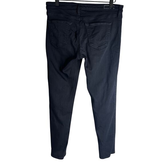 AG Adriano Goldschmied The Legging Ankle Super Skinny Black Jeans Casual 29 - Picture 2 of 9